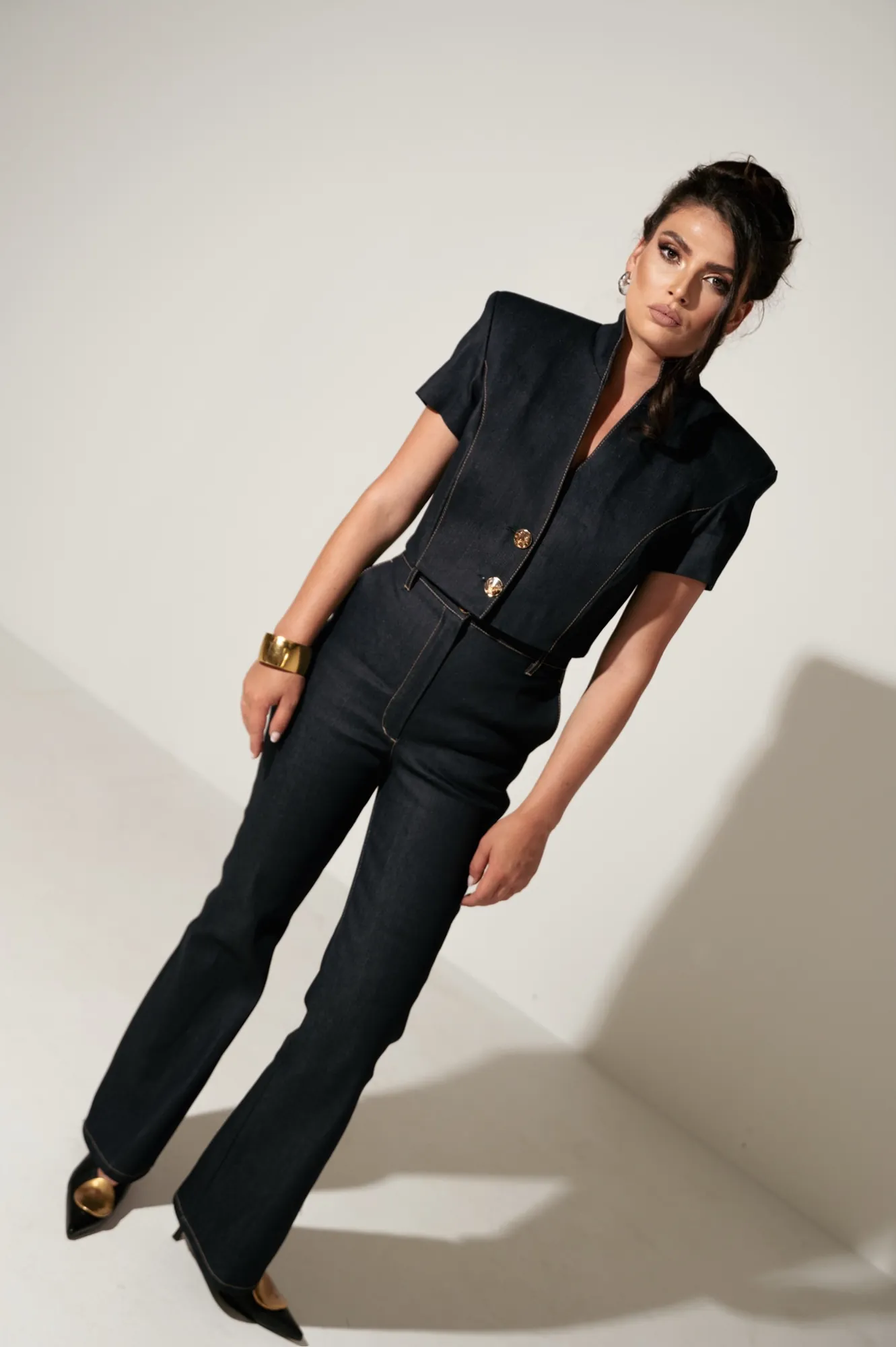 BARITONE DENIM TROUSER